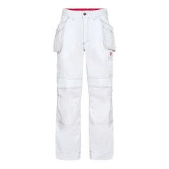 Engel Combat Trousers with Hanging Tool Pockets (2761-630) - White