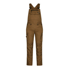 Engel X-Treme Stretchable Bib And Brace Overall (3360-186) - Toffee Brown