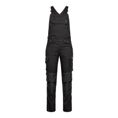 Engel X-Treme Stretchable Bib And Brace Overall (3360-186) - Anthracite Grey