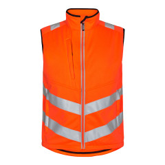 Engel Safety Softshell Gilet Vest (5156-237) - Hi-Vis Orange