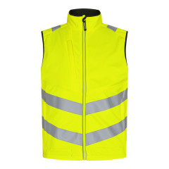 Engel Safety Softshell Gilet Vest (5156-237) - Hi-Vis Yellow