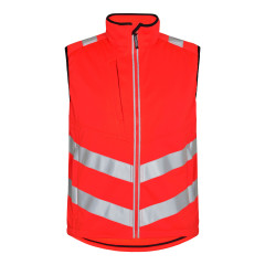 Engel Safety Softshell Gilet Vest (5156-237) - Hi-Vis Red