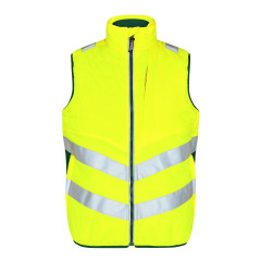 Engel Safety Quilted Inner Gilet Vest (5159-158) - Hi-Vis Yellow/Green