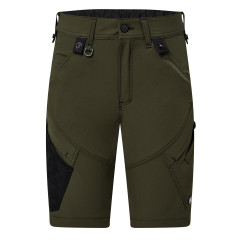 Engel X-Treme Women Work Shorts with 4-Way Stretch (6361-317) - Forest Green