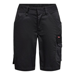Engel Galaxy Women's Work Shorts with Stretch (6816-255) - Anthracite Grey/Black