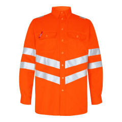 Engel Safety Shirt (7011-194) - Hi-Vis Orange