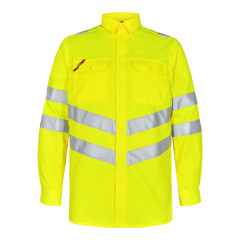 Engel Safety Shirt (7011-194) - Hi-Vis Yellow