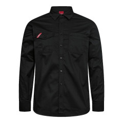 Engel Extend Long-Sleeved Shirt with Stretch (7185-812) - Black