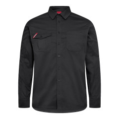 Engel Extend Long-Sleeved Shirt with Stretch (7185-812) - Anthracite Grey