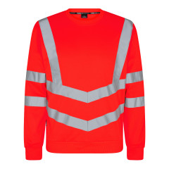 Engel Safety Sweatshirt (8021-241) - Hi-Vis Red
