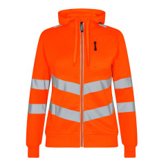 Engel Safety Women's Zip Up Hoodie (8027-241) - Hi-Vis Orange
