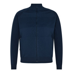 Engel X-Treme Knitted Zip Up Sweater (8378-610) - Blue Ink
