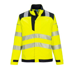 Portwest FR714 PW3 FR Hi-Vis Work Jacket - (Yellow/Black)