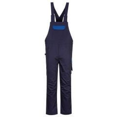 Portwest PW243 PW2 Bib and Brace - Anti-Scratch, Metal Free (Navy/Royal)