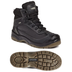 Apache Ranger Black Waterproof Safety Hiker S3 WR SRC