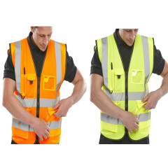 Beeswift B-Seen Hi Vis Executive Vest WCENGEXEC - Class 2