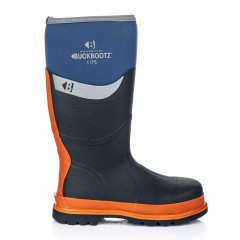 Buckler Boots BBZ6000BL Safety Neoprene Wellingtons - S5 HRO CI HI SRC - Buckbootz (Blue)