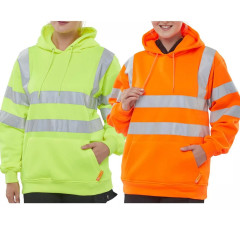 Beeswift B-Seen Hi Vis Hooded Sweatshirt - Class 3, Rail Spec (BSSSH25)