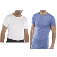 Beeswift Thermal Short Sleeved Vest (Blue or White)