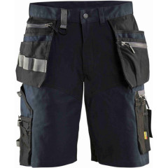 Blaklader 1598 Craftsman Shorts with Stretch (Dark Navy / Black) - 32R (C46) - SALE