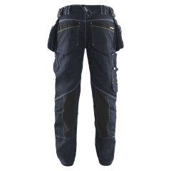 Blaklader 1990 Craftsman Trouser Stretch X1900 (Navy Blue/Black)