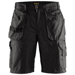 Blaklader 1534 1310 100% Cotton Canvas Shorts (Black) - 46 W 34 L (C62) - SALE