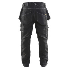 Blaklader X1900 Craftsman Stretch Trousers Denim/Cordura (Black)X1999