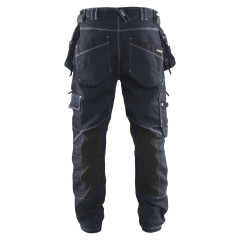 Blaklader X1900 Craftsman Stretch Trousers Denim/Cordura (Navy Blue/Black) X1999