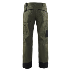 Blaklader 1454 Garden Trousers (Army Green/Black)
