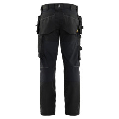 Blaklader 1750 Craftsman Lightweight Stretch Trousers with Holster Pockets (Black)