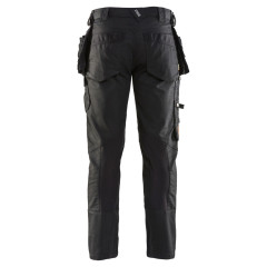 Blaklader 1990 Craftsman Trousers with Stretch X1900 - Black/Black