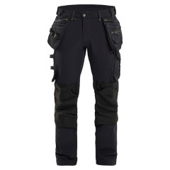 Blaklader 1998 Craftsman 4-way Stretch Trousers X1900 (Black)
