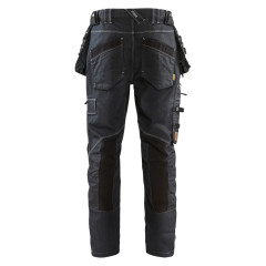Blaklader X1900 Craftsman Stretch Trousers Denim/Cordura (Navy Blue/Black) X1999