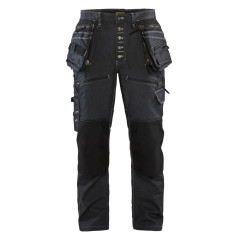 Blaklader X1900 Craftsman Stretch Trousers Denim/Cordura (Navy Blue/Black) X1999