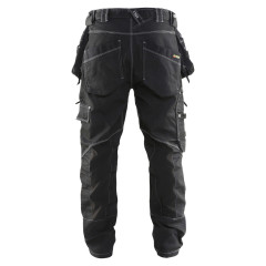 Blaklader X1900 Craftsman Stretch Trousers Denim/Cordura (Black) X1999