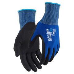 Blaklader 2933 Gloves Touch ESD Nitrile Coated - 12 Pairs - Cornflower Blue
