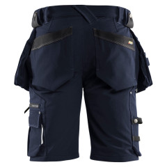 Blaklader 1988 Craftsman Shorts 4-way Stretch X1900 (Dark Navy/Black)