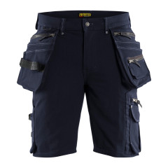 Blaklader 1988 Craftsman Shorts 4-way Stretch X1900 (Dark Navy/Black)