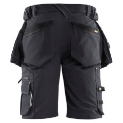 Blaklader 1988 Craftsman Shorts 4-way Stretch X1900 (Dark Grey/Black)