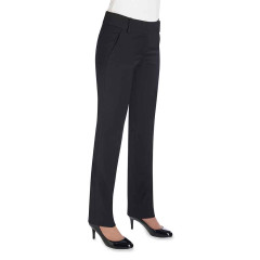 Brook Taverner Ladies Sophisticated Genoa Tailored Leg Smart Trousers 2234