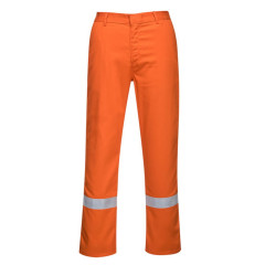 Portwest BZ14 Bizweld Iona Trousers - Flame Retardant (Orange) - Medium - SALE