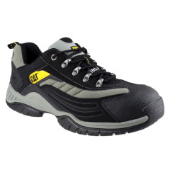 Caterpillar Moor Black/Silver Lightweight Trainer