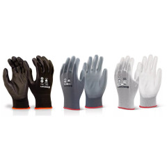 Beeswift PUGGY PU Coated Gloves Puggies