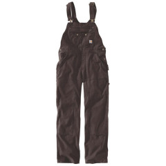 Carhartt 102438 Women's Crawford Bib Overall - Dark Brown - Medium - SALE