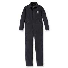 Carhartt 106071 Relaxed Fit Canvas Coverall - Female - Black - XS - SALE