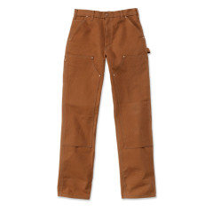 Carhartt B01 Duck Double Front Logger Work Pants - Men's - Carhartt Brown - W34 L32 - SALE