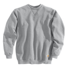 Carhartt K124 Midweight Crewneck Sweatshirt - Men's - Heather Grey