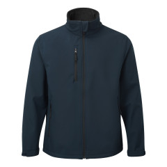 Fort Workwear Selkirk Softshell Jacket - Waterproof, Breathable - Navy Blue