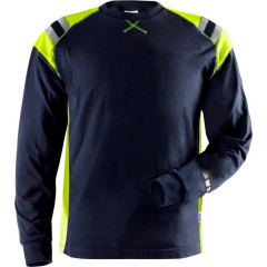 Fristads Flamestat Long Sleeve T-Shirt 7072 TFLH (Dark Navy)