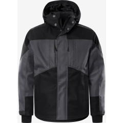 Fristads Airtech® Winter Jacket 4058 GTC - Waterproof, Windproof, Breathable (Grey / Black)